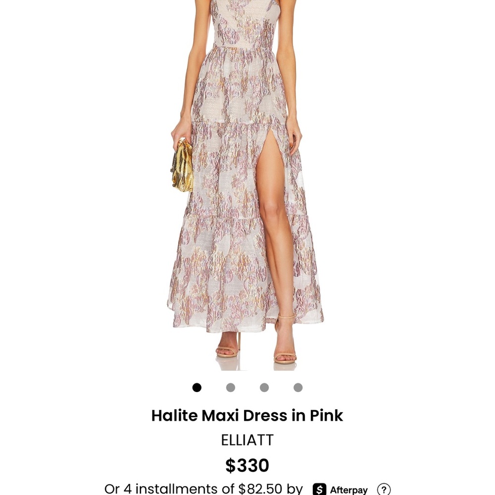 Elliatt Halite Maxi Dress in Pink